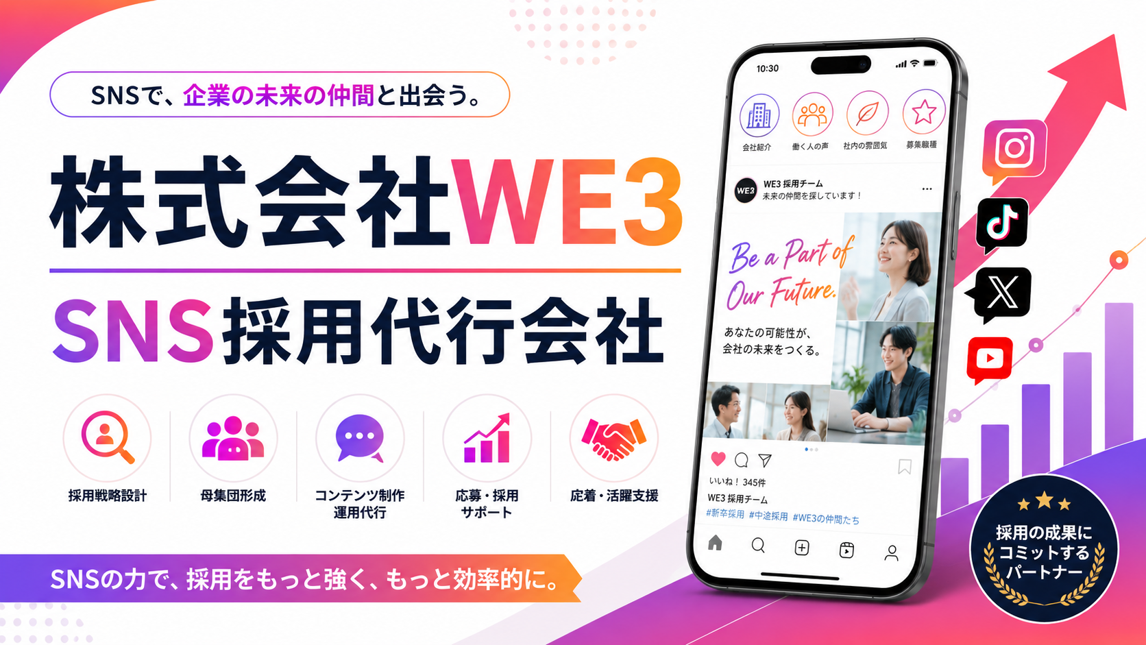 SNS採用のイメージ画像